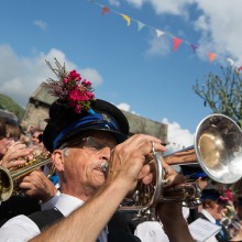 The Common Riding, during Langholm Fair, in Langholm, Scotland, Friday 26th July 2013.