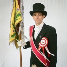 Kevin Smith – Peebles Cornet 2014, during Beltane Week, Peebles, Scotland, 2014. From the project and new book ‘Unsullied And Untarnished’.