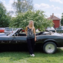 Sofi and her Camaro